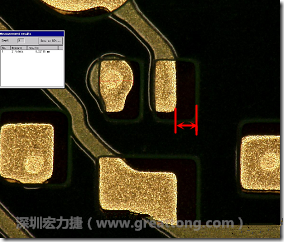 其他零件的防焊層印刷偏移，造成焊墊大小不一的現(xiàn)象。