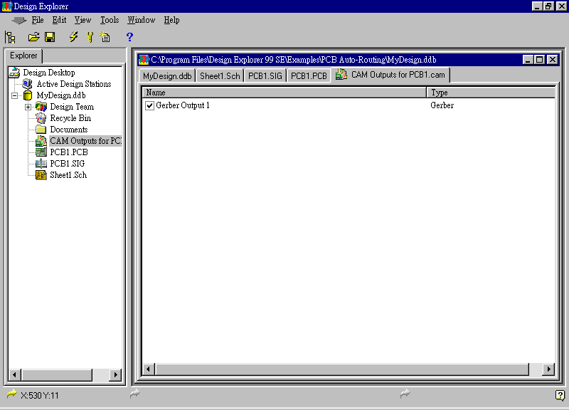 按下 Finish鈕結(jié)束Gerber輸出文件全部設(shè)置工作。