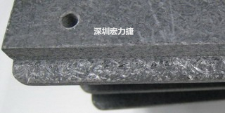 可加工性的合成石，可以用CNC洗出想要的形狀與機(jī)構(gòu)，可以媲美鋁合金