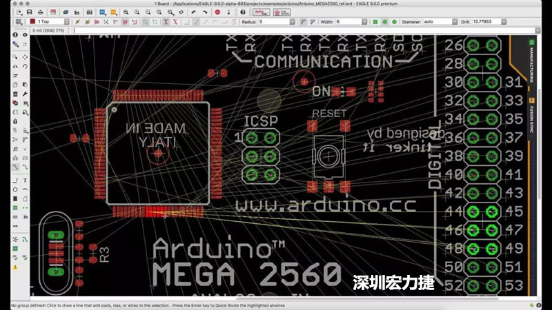 CadSoft EAGLE是一款專業(yè)的印刷電路板(PCB)設計軟件，低成本、便于使用、功能強大。