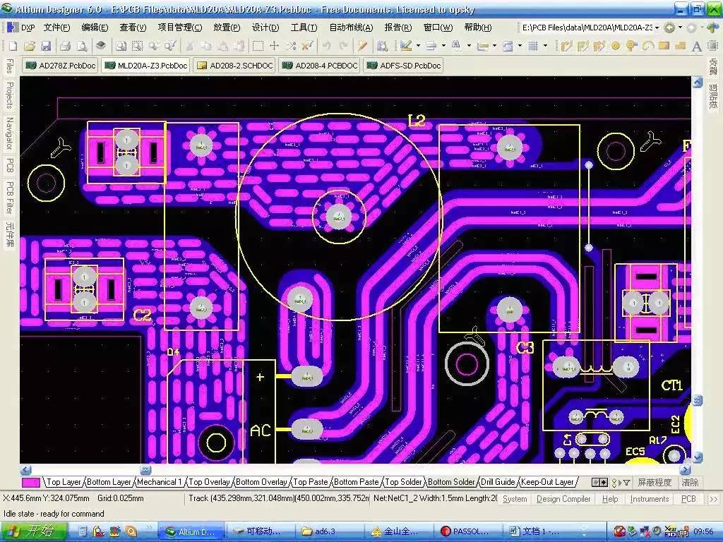 在實際PCB設計中，每條導線還會受到焊盤和過孔的影響